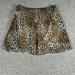 Kirra Cheetah Print Skirt (Medium)